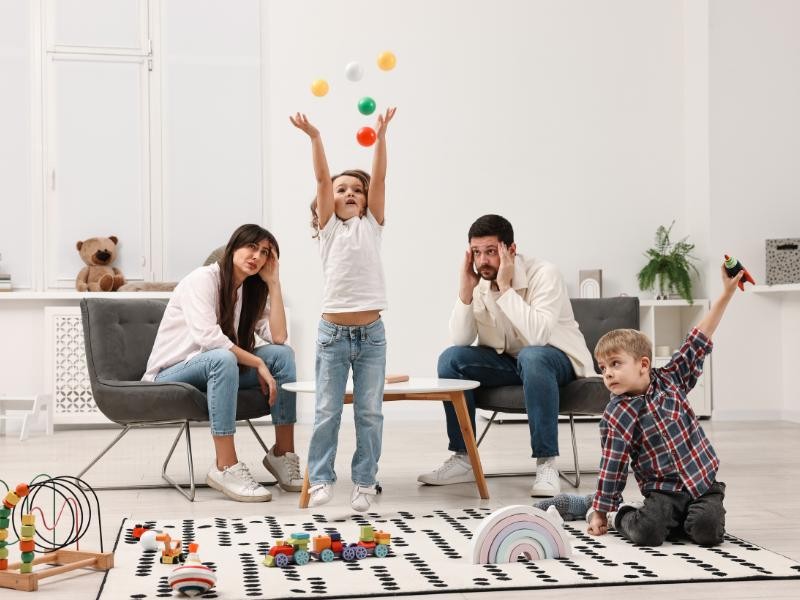 Crianças com Hiperatividade